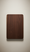 Dark Walnut Serving Board With Handle