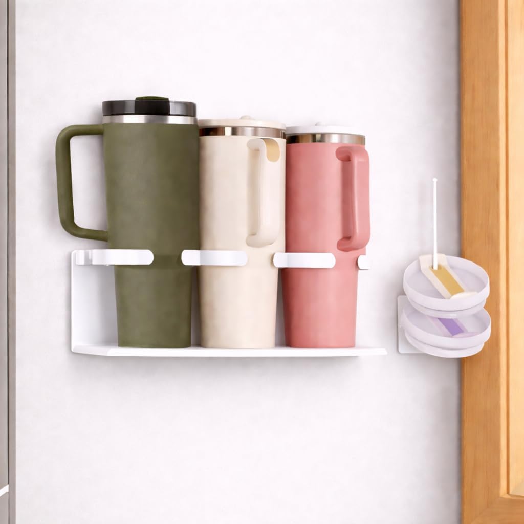 Fiber Steel Magnetic Stanley Cup Holder for Fridge