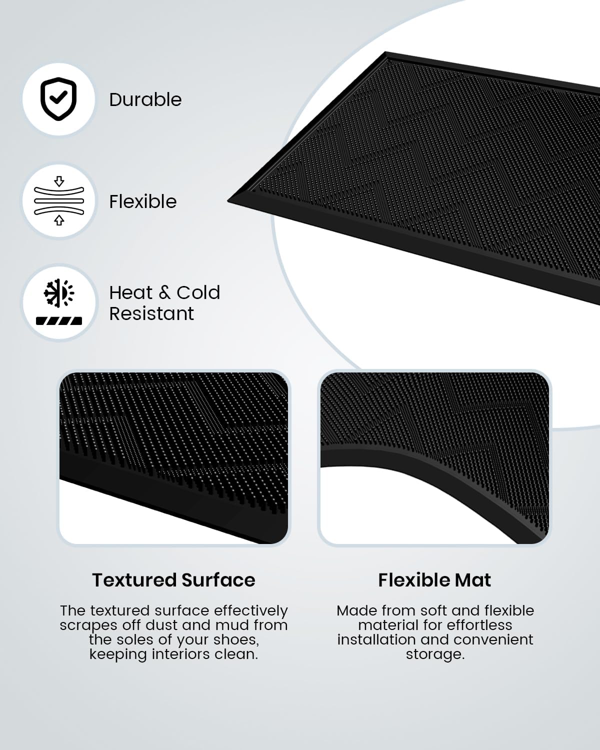 Dirt Trapping Front Door Mat