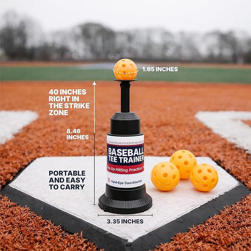 Baseball Tee Trainer Popper