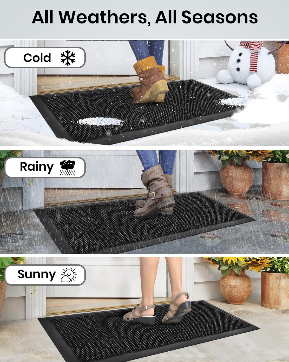 Dirt Trapping Front Door Mat
